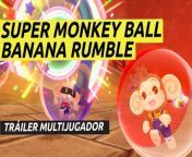 Super Monkey Ball Banana Rumble - Multiplayer Trailer from rumble live