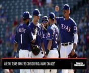 SI&#39;s Chris Halicke goes into whether or not the Texas Rangers should consider a name change in light of the protests against police brutality in the United States.