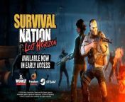 Survival Nation: Lost Horizon is an open-world top-down zombie survival game developed by Wenkly Studio. Players will upgrade gear and skills to keep humanity alive as zombies attempt to compromise them into oblivion and take the world for their own.