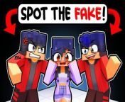 Spot the FAKE BOYFRIEND in Minecraft! from melanie zanetti fakes