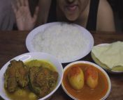 EATING FISH CURRY WITH ARBI, EGG CURRY, WHITE RICE, PAPPAD FRY &#124; MUKBANG &#124; EATING SHOW &#124; ASMR EATING&#60;br/&#62;#mukbang #eating #eatingshow #asmreating #fishcurry #eggcurry