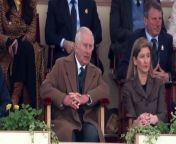King Charles made an appearance at Queen Elizabeth II&#39;s favourite horse show, as he continues his return to public duties. His Majesty was joined by the Duke and Duchess of Edinburgh in the royal box and could be seen laughing and applauding from his seat. Report by Brooksl. Like us on Facebook at http://www.facebook.com/itn and follow us on Twitter at http://twitter.com/itn
