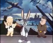 Looney Tunes (Any Bonds Today) Bugs Bunny & Porky Pig from bunny cages