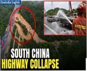 Stay informed on the latest developments as the death toll climbs to 48 in the South China highway collapse. Explore the impact of extreme weather events on Guangdong, a densely populated industrial hub, and the challenges faced in rescue efforts. Join us as we delve into the aftermath of this devastating disaster. &#60;br/&#62; &#60;br/&#62;#SouthChina #ChinaNews #SouthChinaHighway #SouthChinaHighwayCollapse #HighwayCollapseChina #Guangdong #ChinaWeather #ChinaFlood #ChinaRain #Oneindia &#60;br/&#62; &#60;br/&#62;china,south china morning post,china highway collapse,china highway road collapse,collapsed highway in china,south china road collapse,road collapse in china,road collapse,highway collapse,south china,china road collapse,china hidgway collapse news today,road collapses china,china road collapse video,collapse,highway collaps,china highway road collapsed video,china news, oneindia news&#60;br/&#62;~PR.274~ED.101~GR.123~HT.318~