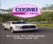We got to test-drive the Mitsubishi Triton GLS AT by @mitsubishimotorsph around the city to see if it’s fit for the next chapter of a Cosmo Girl—solo living. Find out how we rate this ride! #CosmoHotOrNot&#60;br/&#62;Producer: Abigail Olaco&#60;br/&#62;Co-Producer: Cheska Santiago (@cheskasntg)&#60;br/&#62;Talent: Kendal Candice Dela Fuente (@kendal.ism)&#60;br/&#62;Video by: Teddy Garcia Jr. (@teddygarciajr)&#60;br/&#62;Makeup and hair by: Paoie Minerales (@paoie_minerales)&#60;br/&#62;Music: Slay by Lunareh