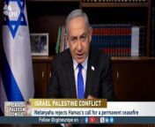 Benjamin Netanyahu has rejected calls for a permanent ceasefire because he says Hamas&#39;s call for a withdrawal of all troops from Gaza and an end to the war is unacceptable.&#60;br/&#62;&#60;br/&#62;Netanyahu has said that the Rafah offensive will go ahead.&#60;br/&#62;&#60;br/&#62;#israel #gaza #ceasefire #palestine #netanyahu #rafah
