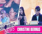 Sa press conference ng pelikulang Rita, inilahad ni Christine Bermas ang pagkakapareho niya at ng karakter na ginampanan niya. Panoorin dito.&#60;br/&#62;&#60;br/&#62;Video editor and producer: Nherz Almo&#60;br/&#62;&#60;br/&#62;Kapuso Showbiz News is on top of the hottest entertainment news. We break down the latest stories and give it to you fresh and piping hot because we are where the buzz is.&#60;br/&#62;&#60;br/&#62;Be up-to-date with your favorite celebrities with just a click! Check out Kapuso Showbiz News for your regular dose of relevant celebrity scoop: www.gmanetwork.com/kapusoshowbiznews&#60;br/&#62;&#60;br/&#62;Subscribe to GMA Network&#39;s official YouTube channel to watch the latest episodes of your favorite Kapuso shows and click the bell button to catch the latest videos: www.youtube.com/GMANETWORK&#60;br/&#62;&#60;br/&#62;For our Kapuso abroad, you can watch the latest episodes on GMA Pinoy TV! For more information, visit http://www.gmapinoytv.com&#60;br/&#62;&#60;br/&#62;For our Kapuso abroad, you can watch the latest episodes on GMA Pinoy TV! For more information, visit http://www.gmapinoytv.com&#60;br/&#62;&#60;br/&#62;Connect with us on:&#60;br/&#62;Facebook: http://www.facebook.com/GMANetwork&#60;br/&#62;Twitter: https://twitter.com/GMANetwork&#60;br/&#62;Instagram: http://instagram.com/GMANetwork