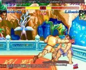 Hyper Street Fighter II_ The Anniversary Edition - Garger vs yumemaru from rooster fighter