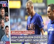 Rangers win in Tampa, but third baseman Josh Jung is out indefinitely with a fractured wrist. Some fans believe Jung was intentionally hit by the pitch which caused the injury. Shan, RJ, and Bobby discuss that and whether Josh Jung has become injury-prone.