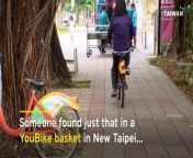 1,200 bullet casings were found in a YouBike basket in New Taipei after police misplaced them following a shooting drill.