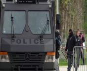 France&#39;s security forces simulate the response to an attack on a conference centre in Orleans, central France, where assailants shoot indiscriminately at civilians. The drill comes with Europe on high alert after an attack on a Moscow concert hall on 22 March, claimed by Islamic extremists, which left over 140 dead.
