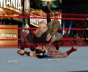 WWE Roman Reigns vs The Fiend Bray Wyatt | WWE 13 Wii 2K22 Mod from roman reigns vs la knight full match at crown jewel
