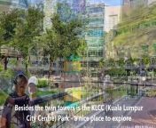 Introduction to Kuala Lumpur, Local Food, Twin Towers, KLCC Park and Hotels, Malaysia&#60;br/&#62;This video explains what to expect on your arrival to the Kuala Lumpur City Centre, what you will see and the features there.